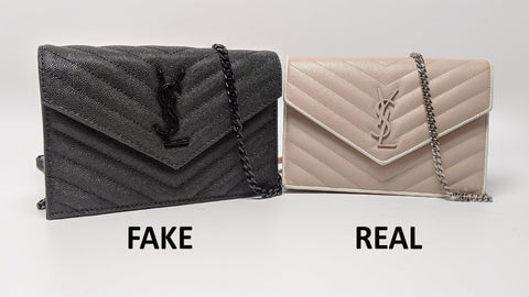 How to tell a fake vs genuine YSL bag