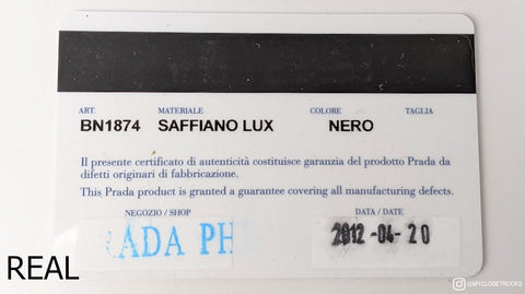 Real or Fake? Is Your Prada Saffiano Bag Authentic? – My Closet Rocks