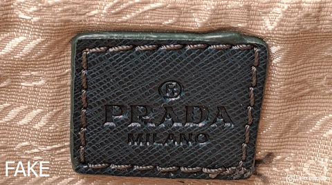 Cognac Leather Authentic Prada Bag