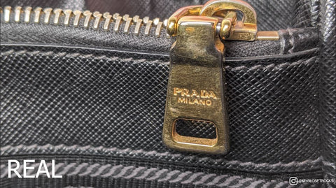 Real vs Fake: Prada Double Bag  How to Authenticate a Prada Bag