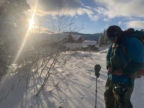 splitboard ski skinning practice