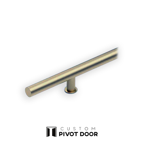 EMTEK Square long door pull - Custom Pivot Door
