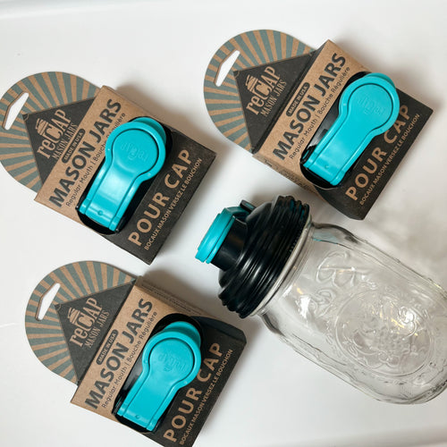 Bamboo Mason Jar Lids — good bottle refill shop