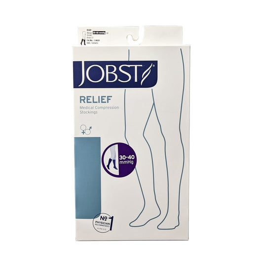 Jobst Relief Compression Stockings 30-40 mmHg - Knee High / Open Toe / –   (by 99 Pharmacy)