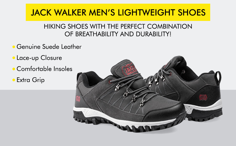 Jack Walker men's walking shoes is perfect for daily wear.
