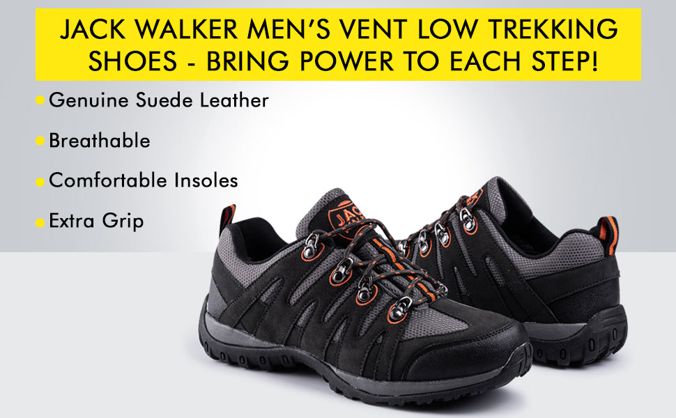 Our low trekking shoes broongs the power to each step.