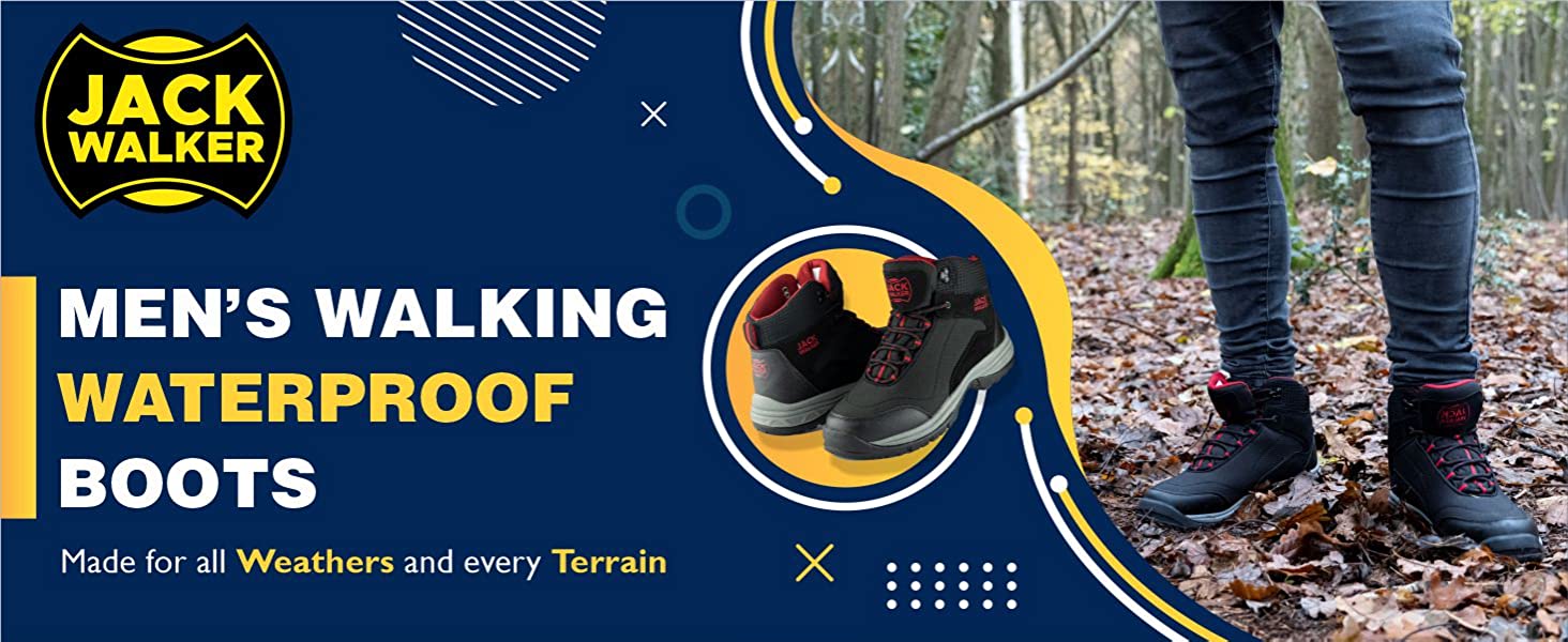 Men's Walking Waterproof Boots