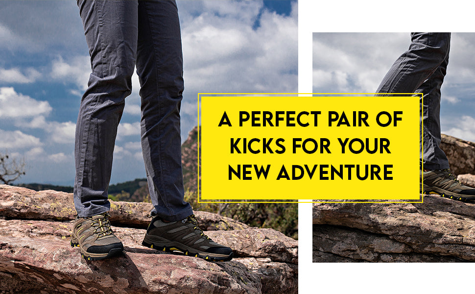Hiking boots perfect for any outdoor adventures