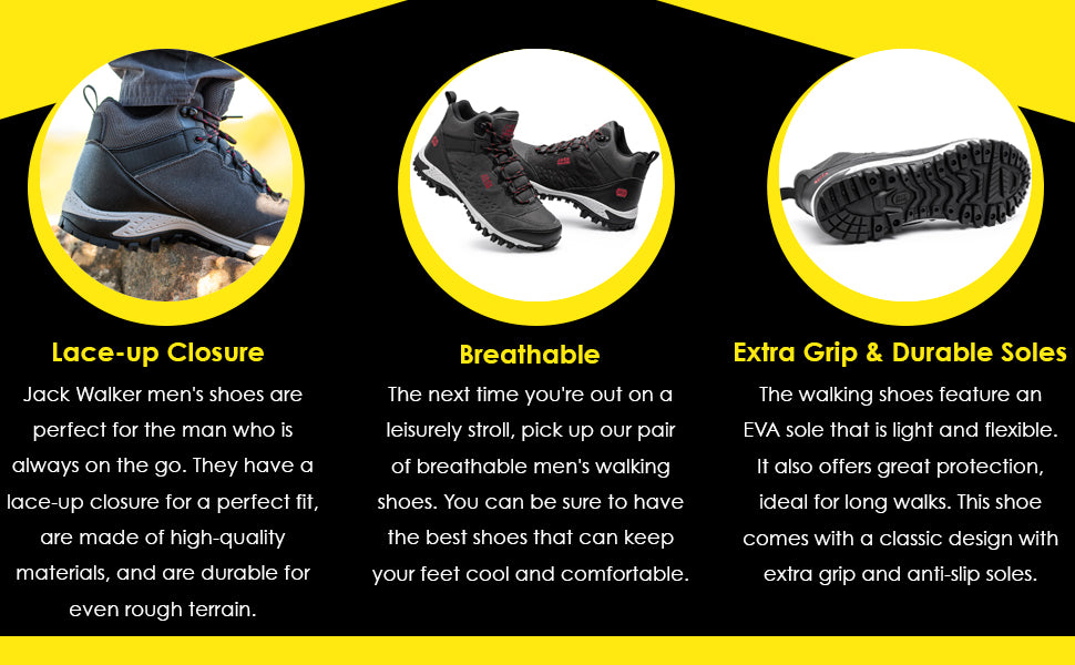 Our outdoor shoes are stylish and will give you ultimate feet protection