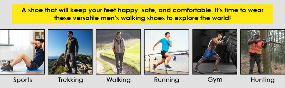 Jack Walker Men’s Vent Low Trekking  Shoes - Bring Power To Each Step!