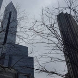 Grey skies in New York