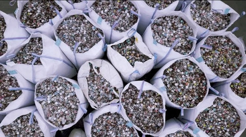 Coffee capsules ready for recycling