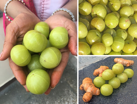 organic amla (indian gooseberry) fruit