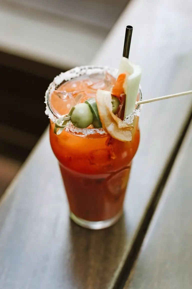 Tamarind Bloody Mary made with our Organic Tamarind Paste and Organic Worcestershire Sauce