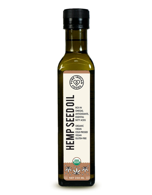 100% Pure Organic Hemp Seed Oil, Unrefined / Virgin, Canadian, Food  Grade