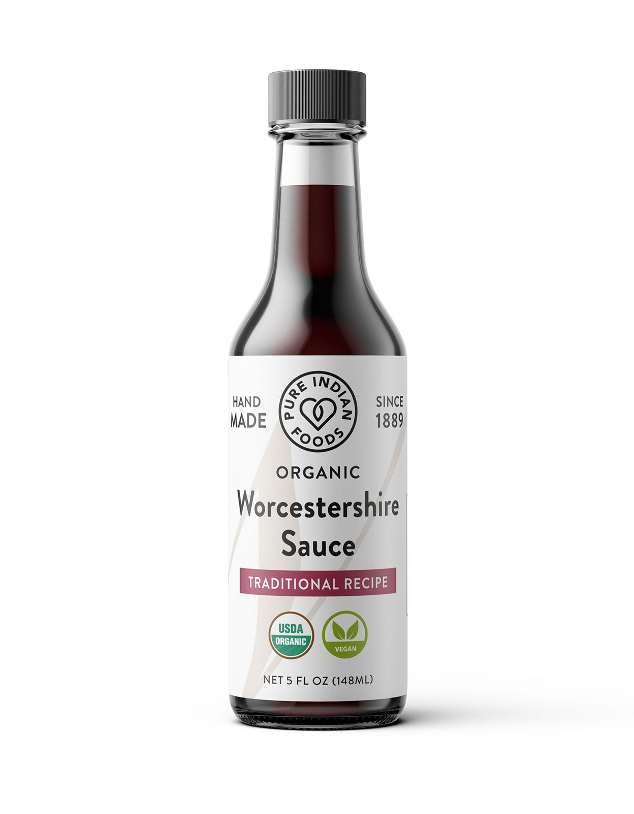 Worcestershire Sauce, Certified Organic - 5 fl oz – Pure Indian Foods