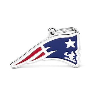 new england patriots dog tag