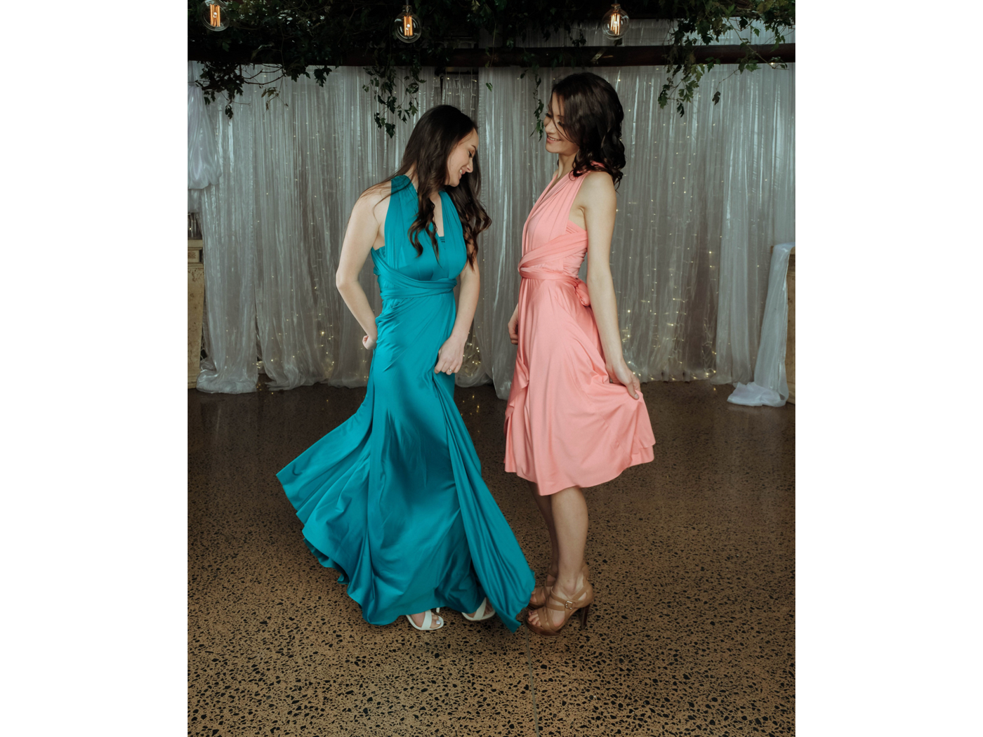  Teal - Deluxe Infinity Stylish & Stunning Dress - Wedding Apparel by WA Bridal sold by WA Bridal 