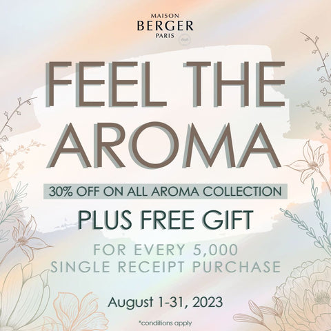 feel the aroma promo