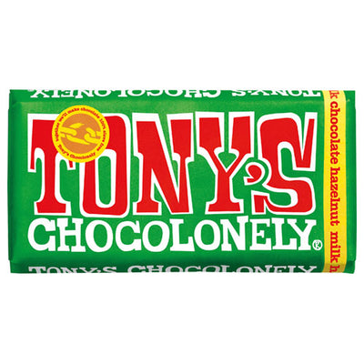 Tony's Chocolonely Milk Chocolate Hazelnut 180g 15
