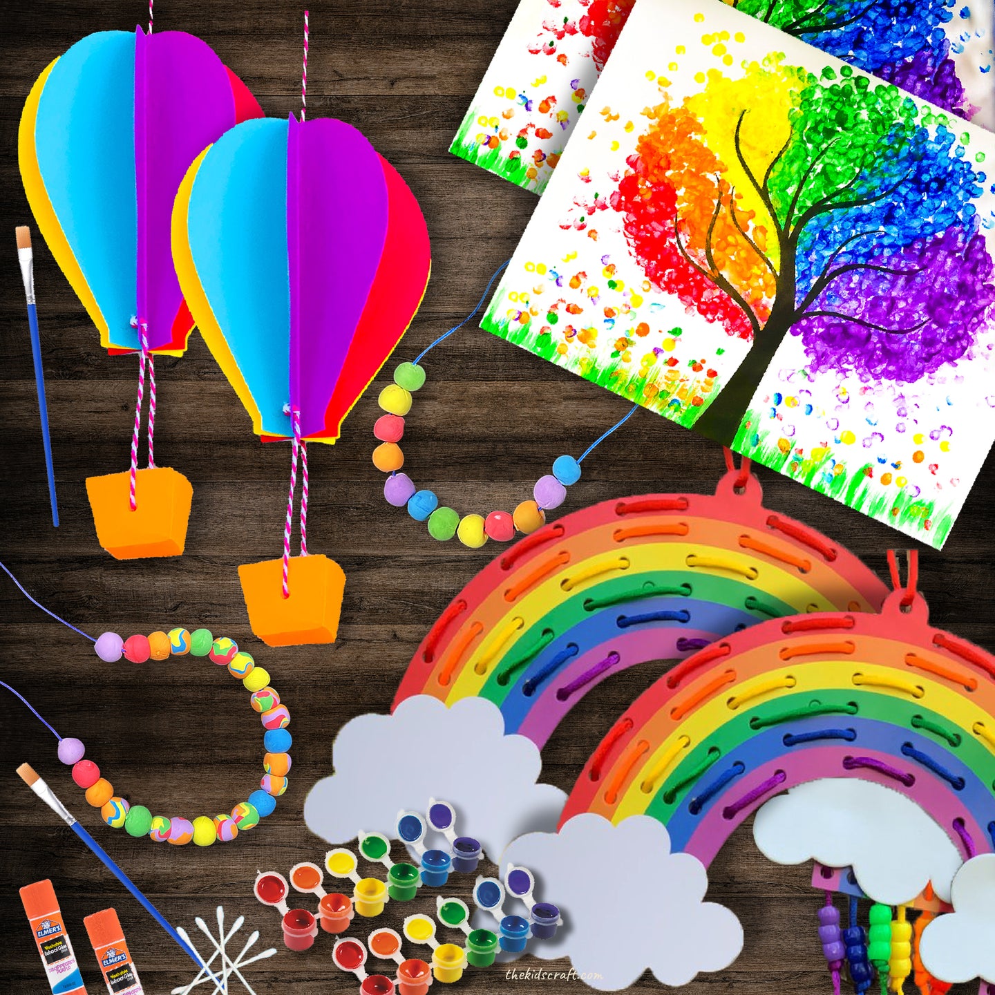 Cherish the Rainbow DIY Craft Kit Box - The Kids Craft