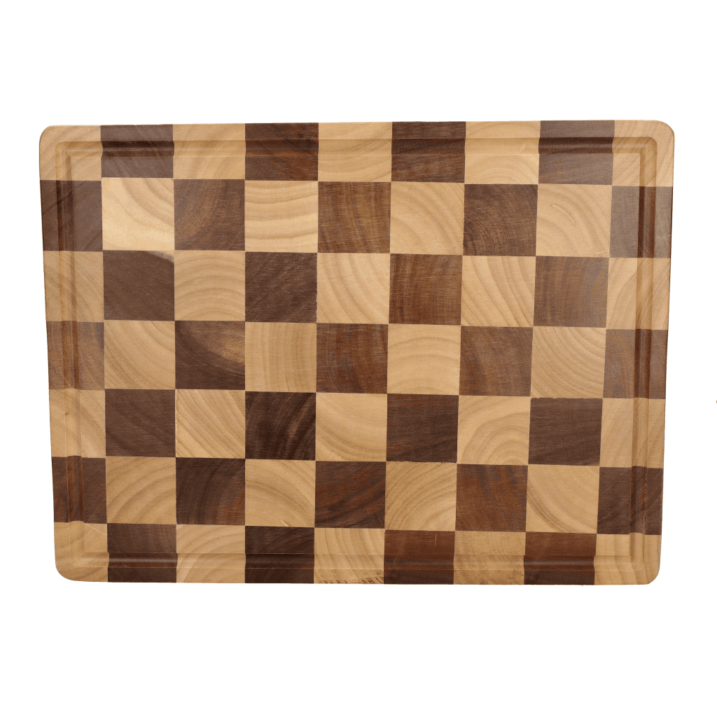Shinrai Knives - Chess Cutting Board Acacia Wood - 40 x 30 x 4.5 cm - Image 9