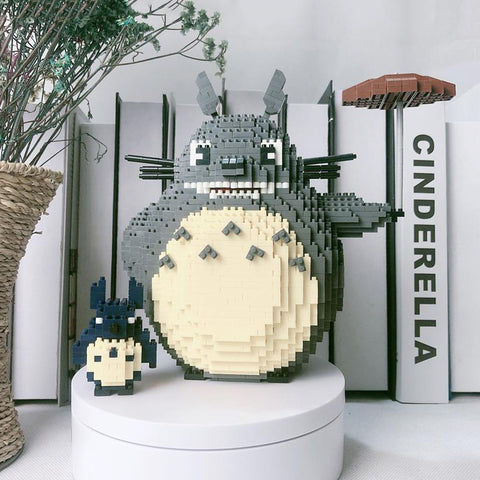 1800 Micro Totoro Cartoon Lego Set