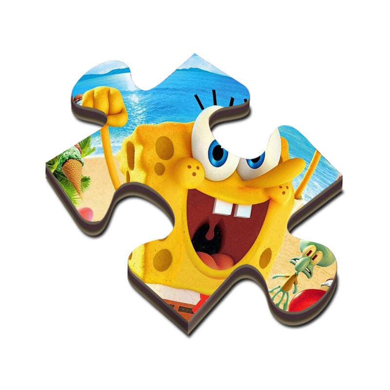300-1000 Pcs SpongeBob SquarePants Jigsaw Puzzle Collection