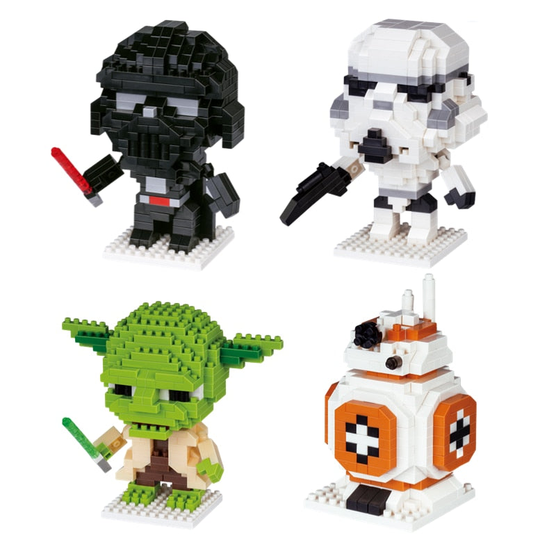 Star Wars Character Figures Lego Building Blocks Set