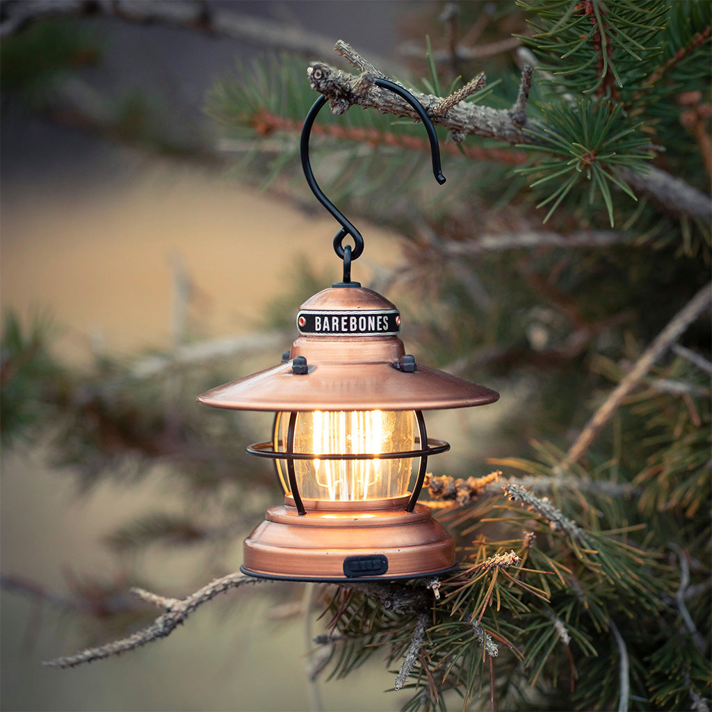 Barebones Edison Mini Lantern - Copper