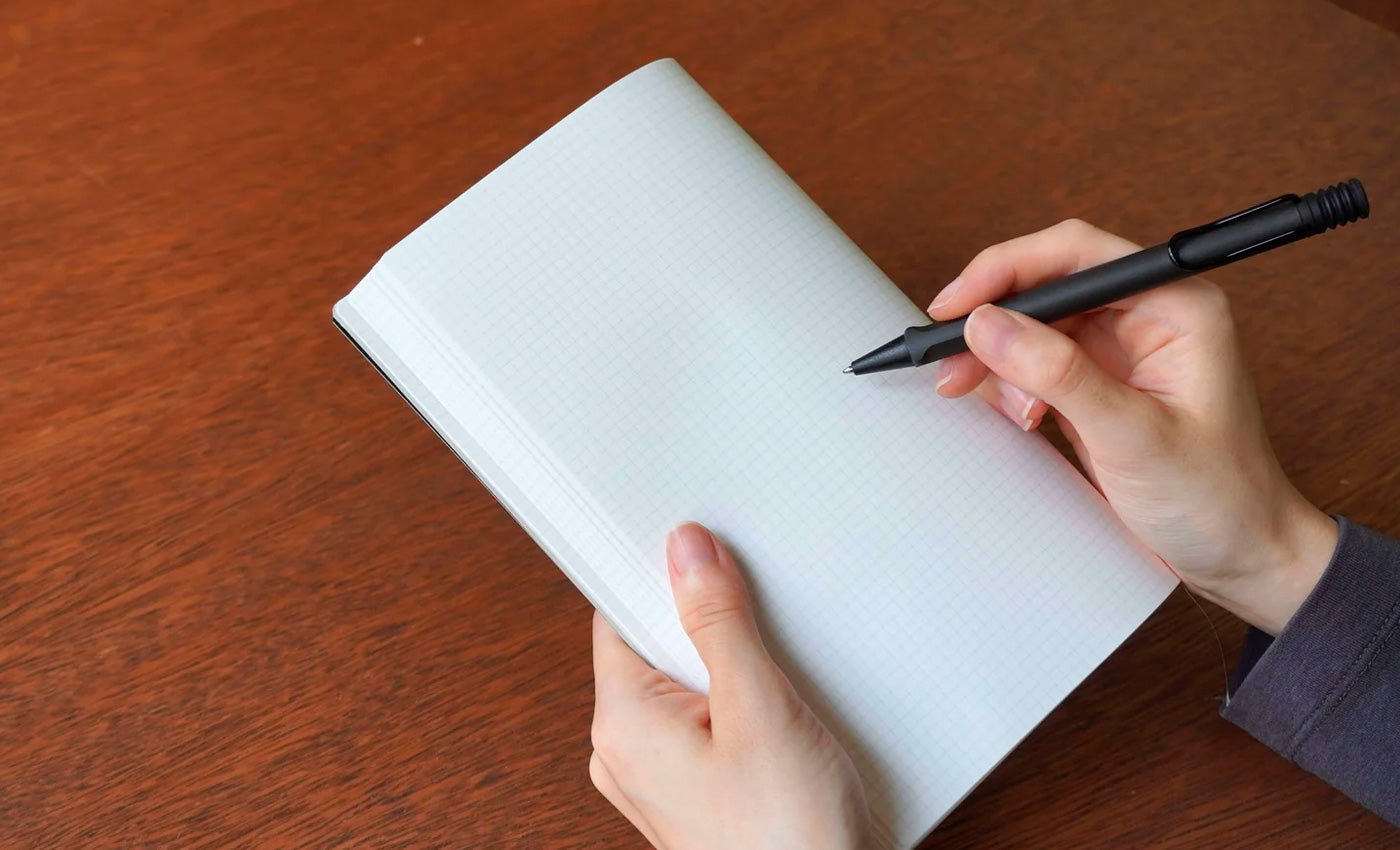 ITO Bindery Notebook Black A5 Slim (Grid)