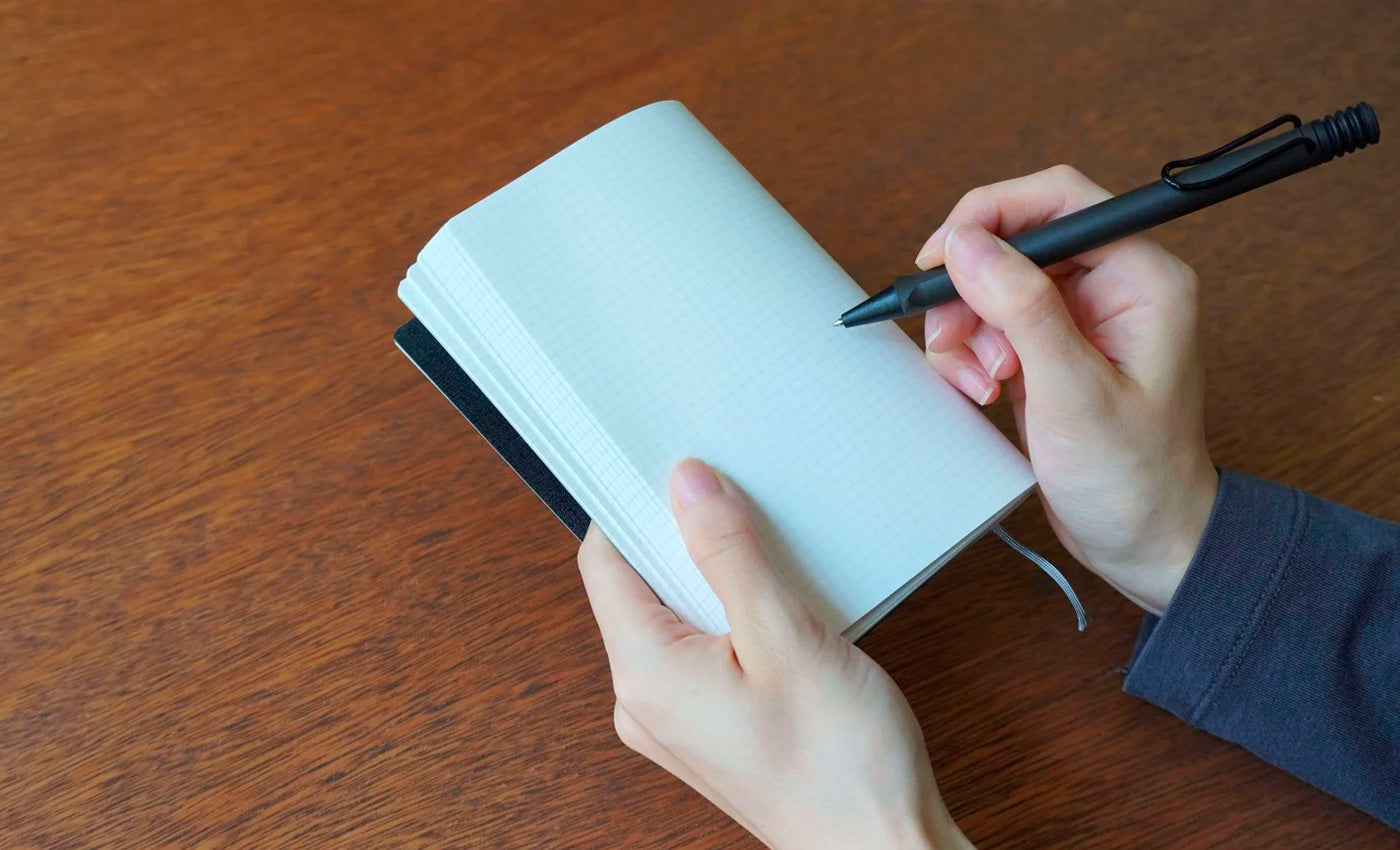 ITO Bindery Notebook Black A6 (Grid)