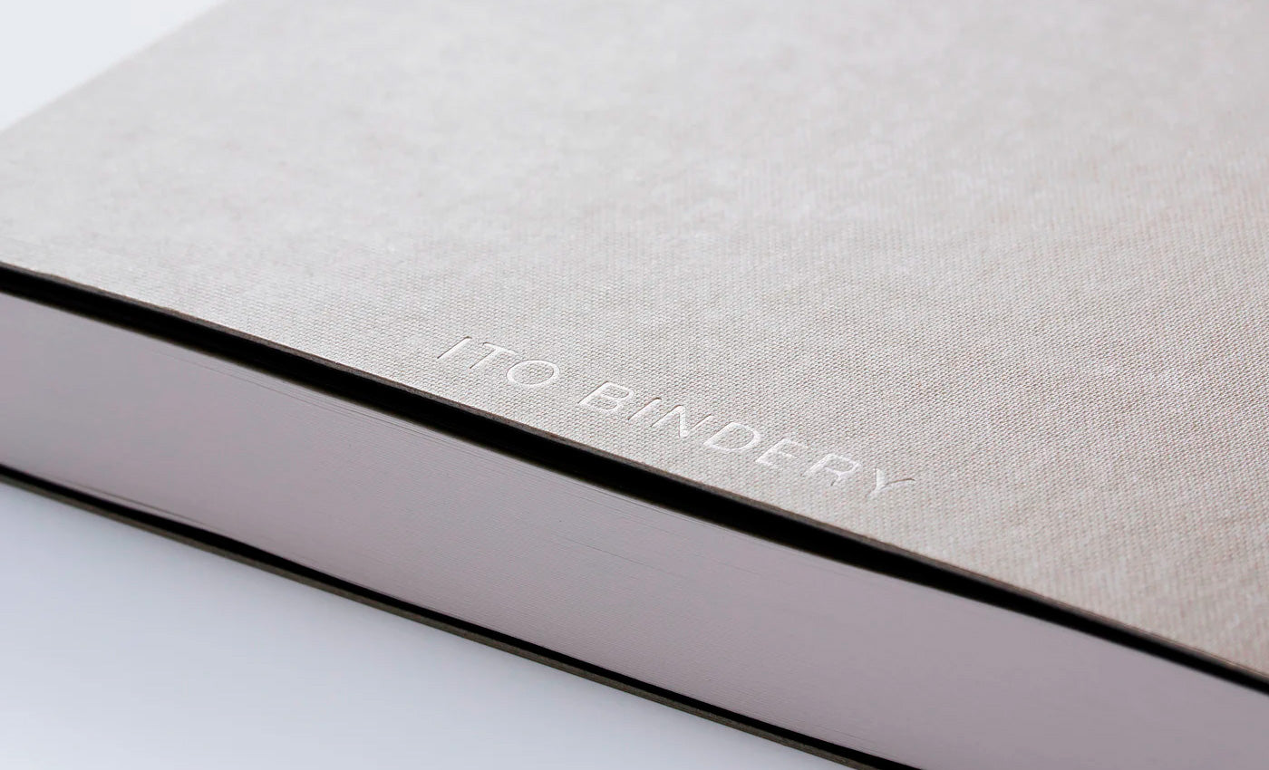 ITO Bindery Notebook Grey A5 Slim (Blank)