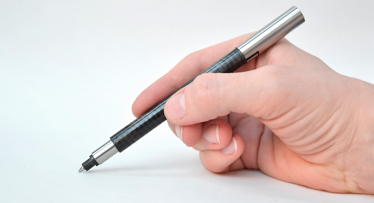 LRD L-Carbon Ballpoint Pen - Grip