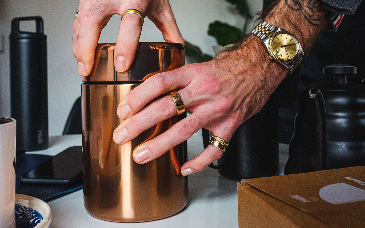 MiiR Coffee Canister Copper