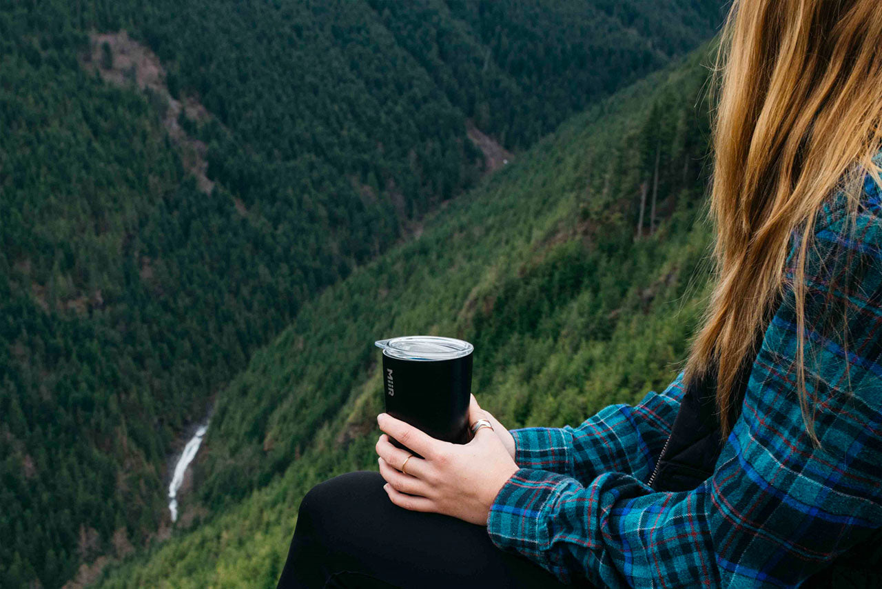 MiiR Tumbler Cup at the mountains