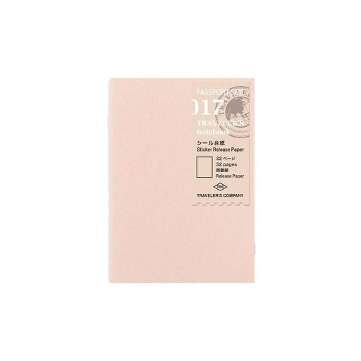 Traveler's Company - 031 Sticker Release Paper Refill (Regular