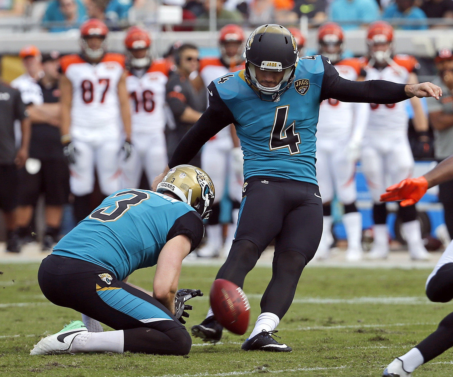 NFL: Josh Lambo of the Jacksonville Jaguars dissects his kicking process