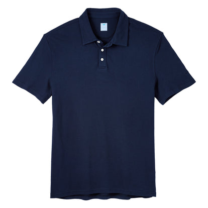 Tour Polo in Deep Sea Blue Navy | Performance Polo for Work & Play ...