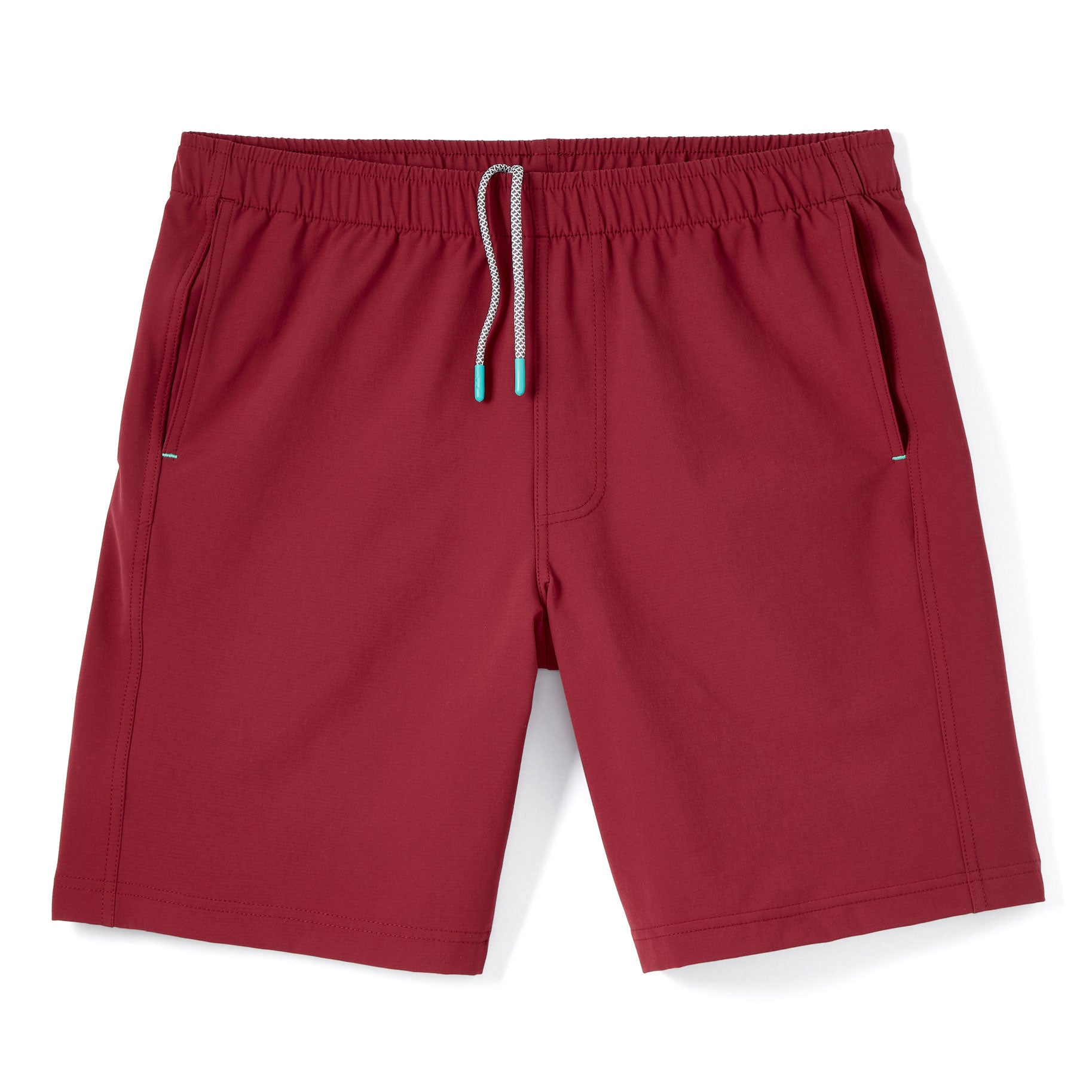 Myles Apparel Men's Everyday Short in Oxblood Red Size: XL / 8