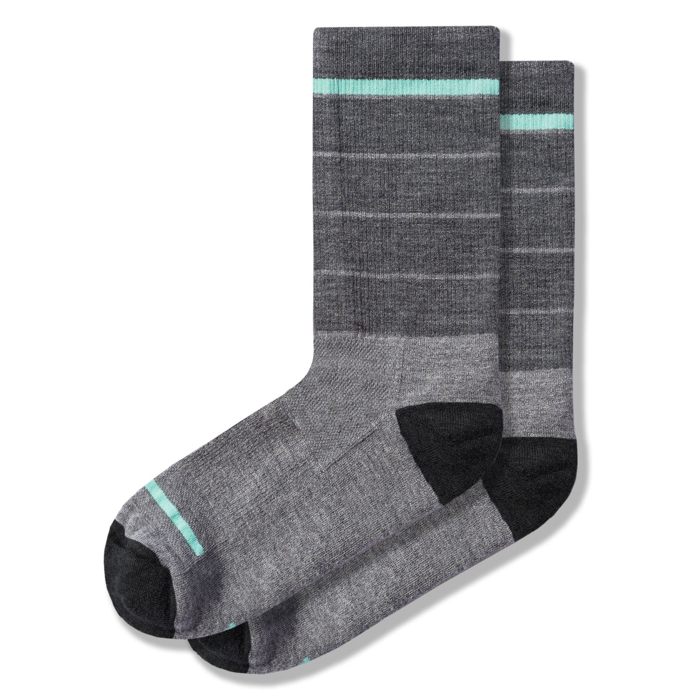 Merino Wool Crew Sock in Heather Gray | Myles Apparel | Myles Apparel