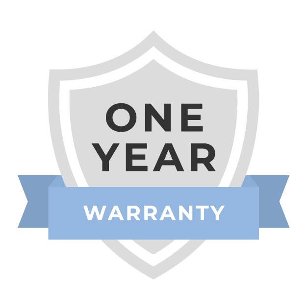 1 Year Warranty