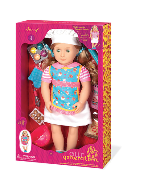 Lucy Grace (Heloisa Lolo), 18-inch Yoga Doll Brown Hair