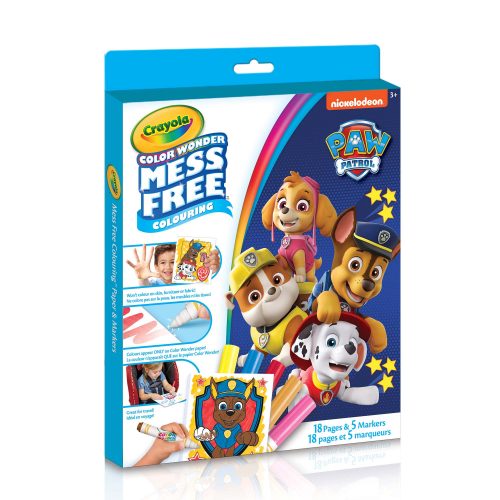 Crayola Color Wonder Mess-Free Glitter Paper & Markers Kit, Disney Pri