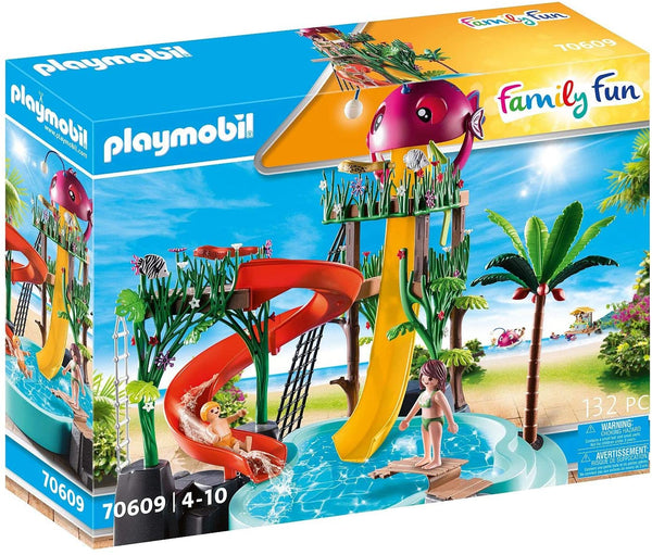 Playmobil 1.2.3 70636 Aqua Water Wheel with Baby Shark