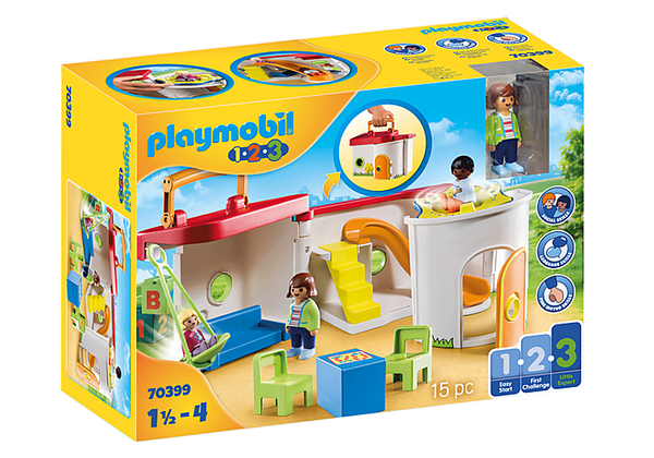 Playmobil 123 Adventure Tower with Ice Cream Booth 71326