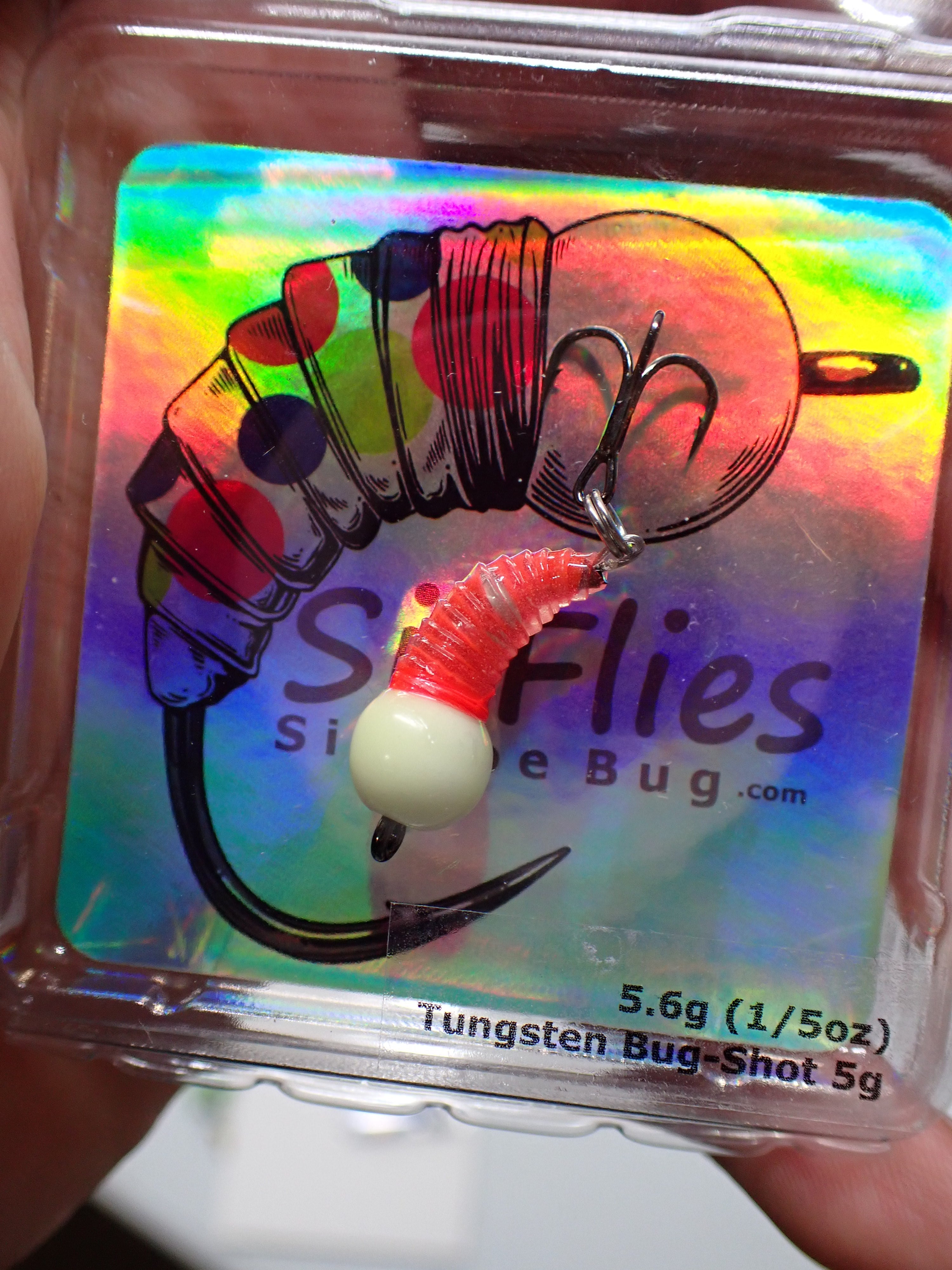 Si Flies ' Bug-Shot 5g SuperGlow SG3 Red
