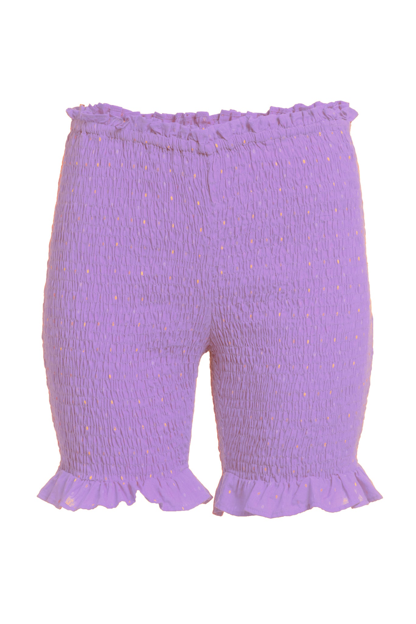 Abacaxi - Lilac Smocked Shorts