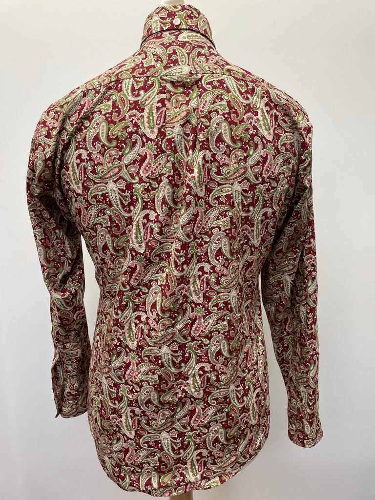 Retro Pop Boutique Paisley Shirt - Size S - Urban Village Vintage ...