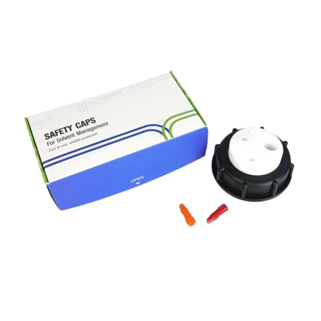 S60 Smart Caps for HPLC Solvent Waste Containers